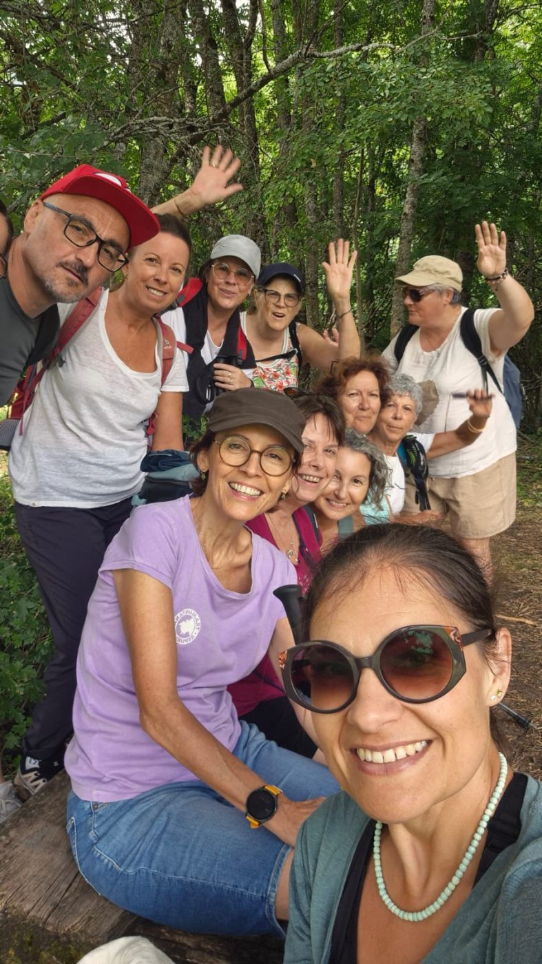 Pause photo en chemin
