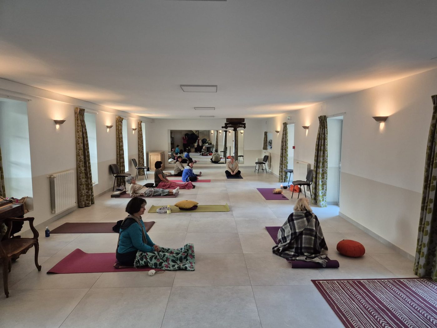 Séance de yoga et thalasso